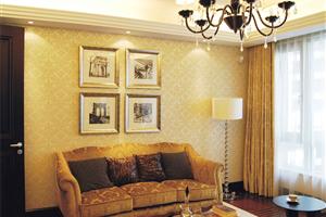 欧式风格优雅客厅高清壁纸