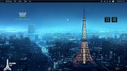 巴黎铁塔风景桌面秀
