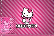 粉可爱Hello Kitty xp可爱主题
